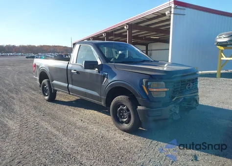 2024 Ford F-150 Xl из США, поврежденный, VIN 1FTNF1L86RKD12210